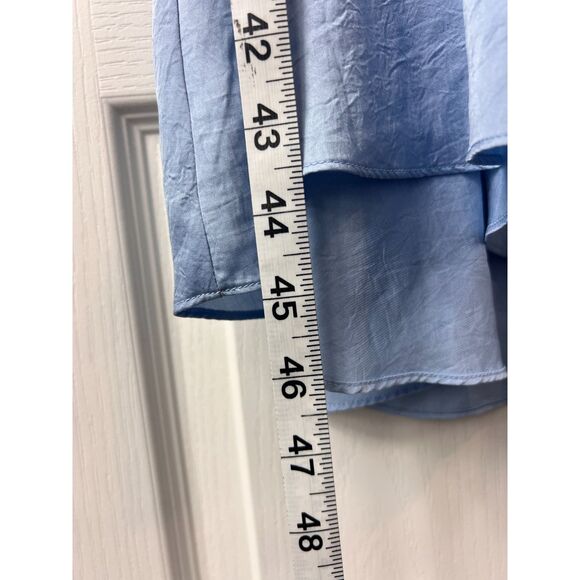 HATCH Women's Cleo Dress Maternity Spaghetti Strap Blue Size 2 / M (6-8) - Picture 10 of 12